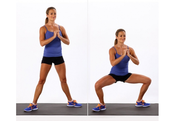 agachamento funcional sumô