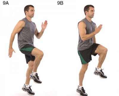 corrida no lugar para emagrecer