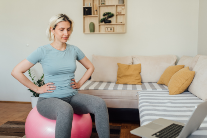 aula online de pilates em casa