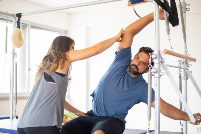 exercício de pilates para iniciantes